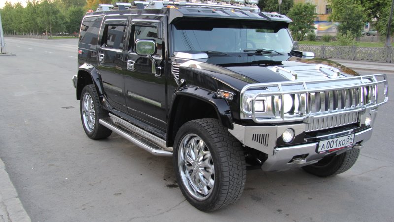 Hummer h2 хром