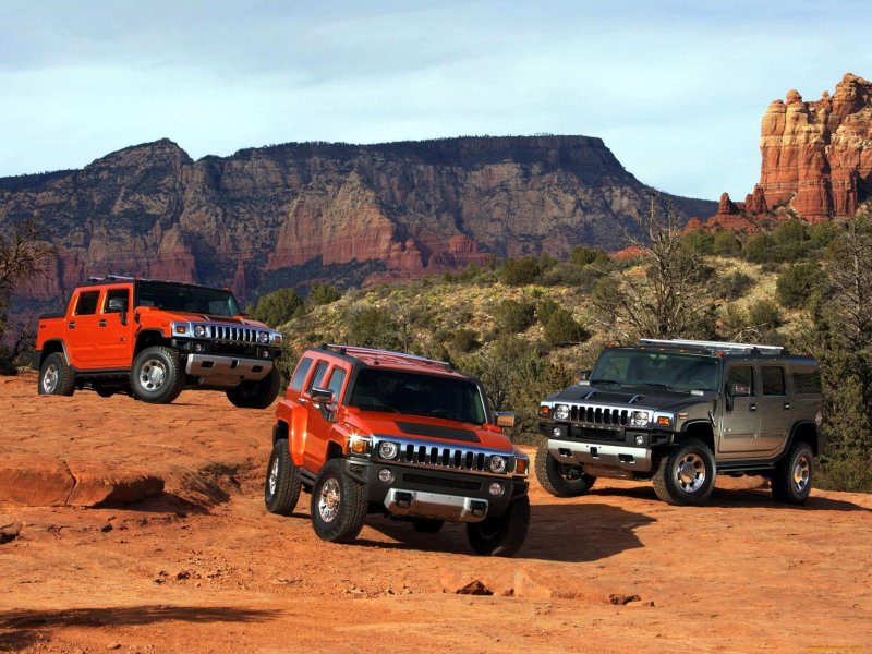 Hummer h2 и h3