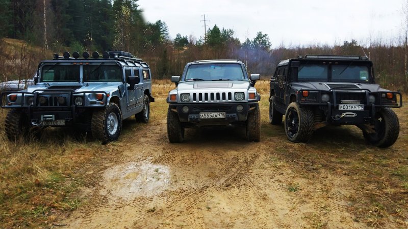 Hummer h2 vs Toyota Land Cruiser 200