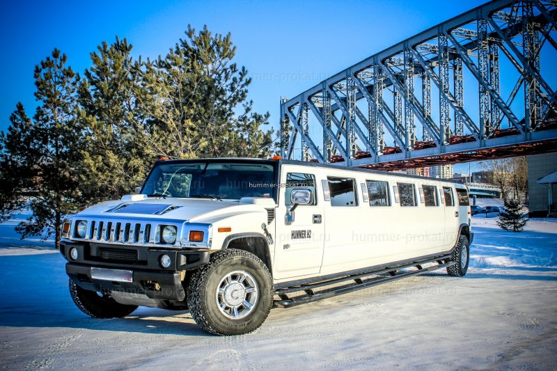 Hummer белый Хаммер лимузин