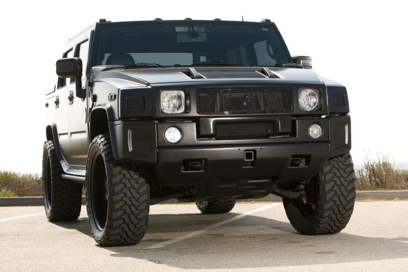 Hummer h2 черный