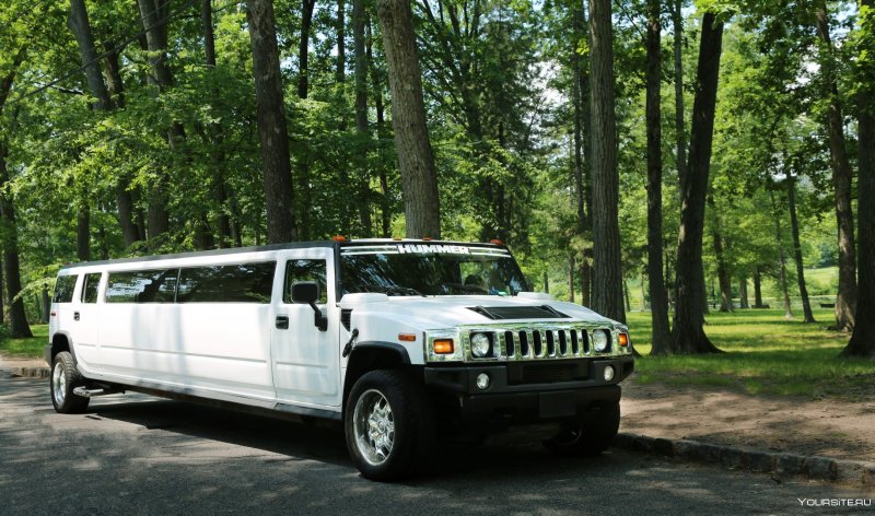 Hummer белый Хаммер лимузин