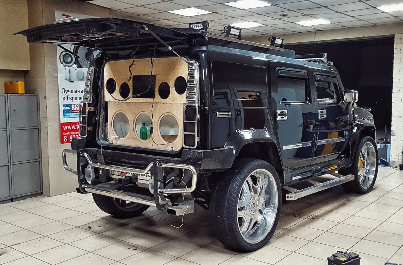 Hummer h2 Mansory