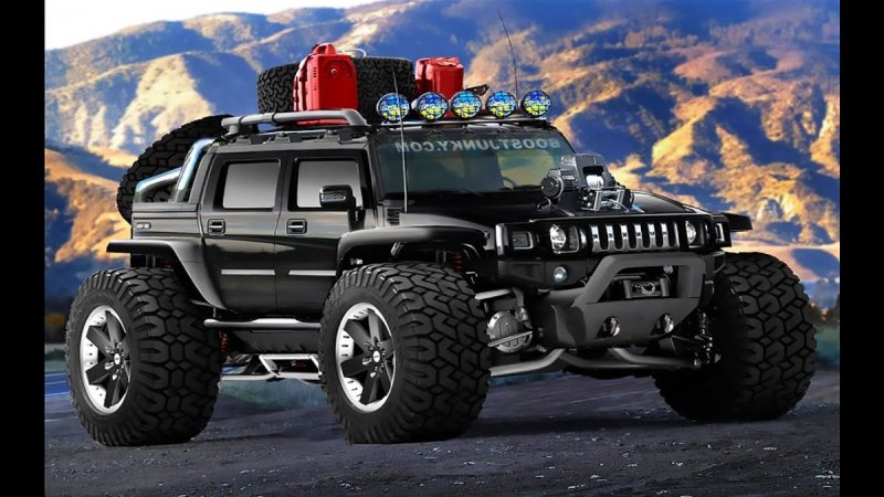 Hummer h2 SUV off Road