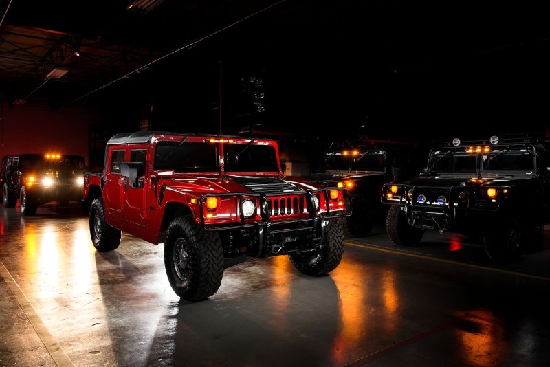 Hummer h1 Red