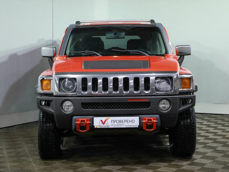 Hummer h3 оранжевый