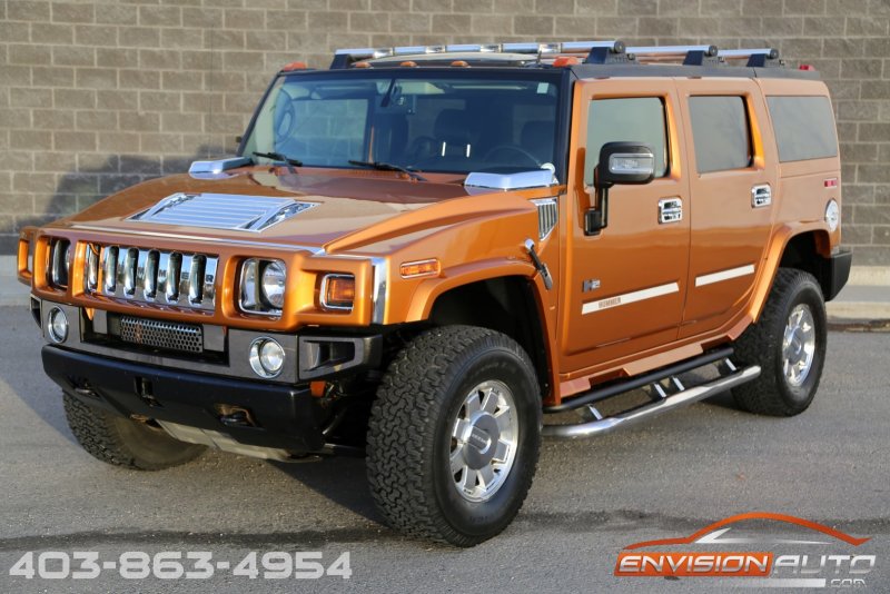Hummer h2 Fusion Orange