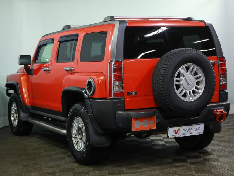 Hummer h3 оранжевый