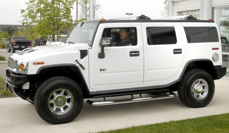 Hummer h2 белый