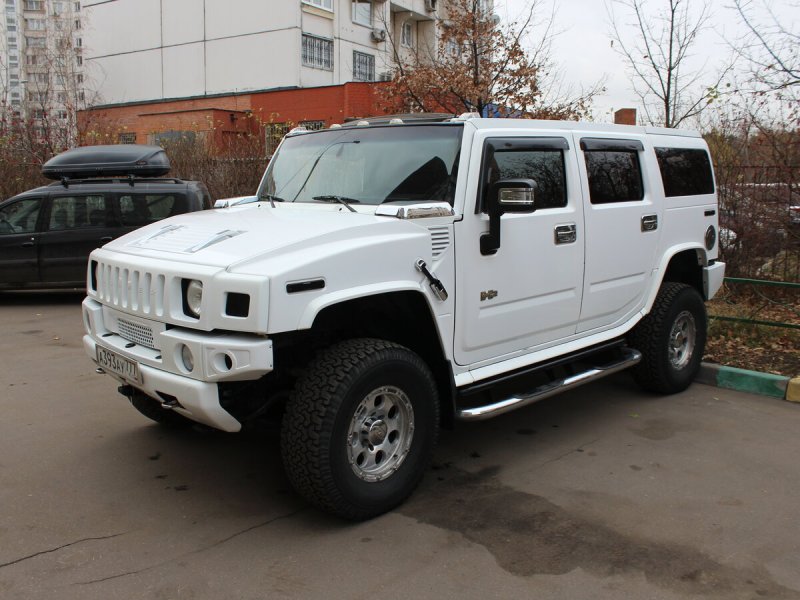 Hummer h2 белый