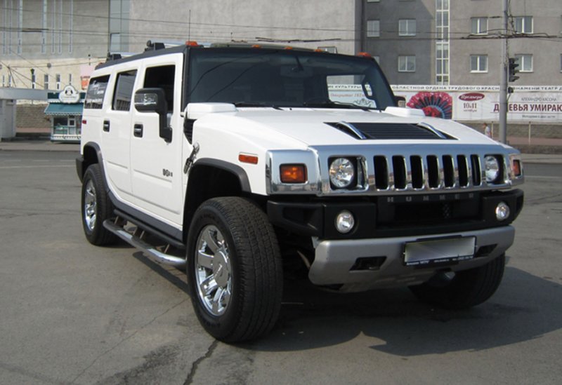 Hummer h2 белый