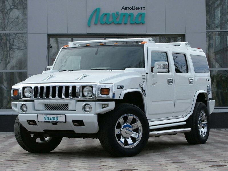 Hummer h2 белый