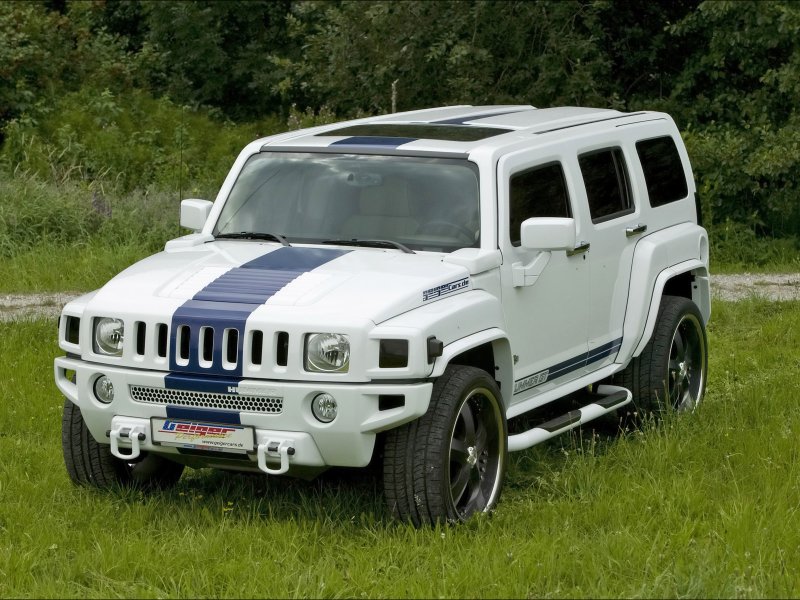 Hummer h3 White