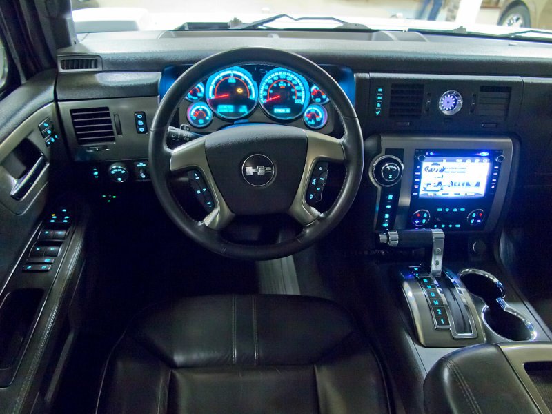 Хаммер h2 2008 салон