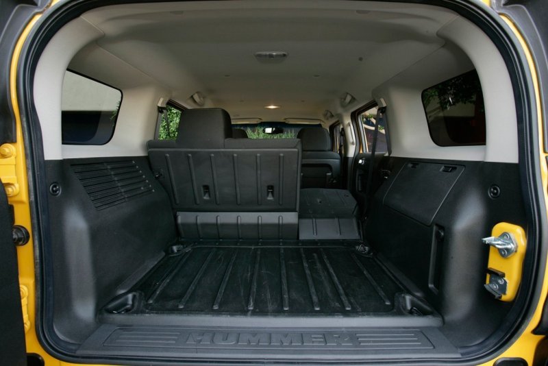 Hummer h3, 2006 багажник