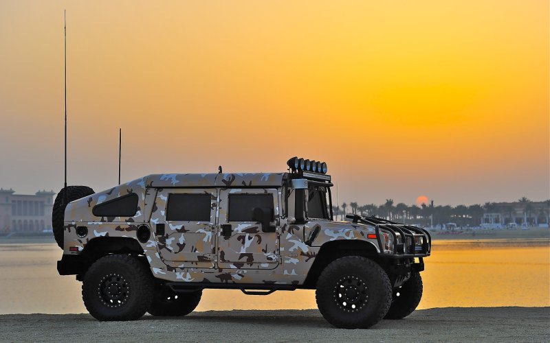 Хаммер н1 военный внедорожник