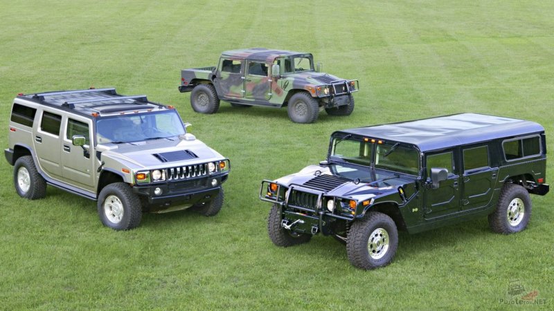 Hummer h1 и Hummer h2