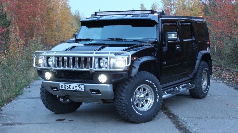 Хаммер н2 черный
