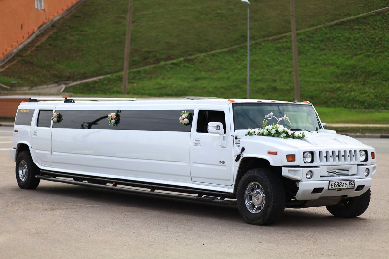 Hummer белый Хаммер лимузин