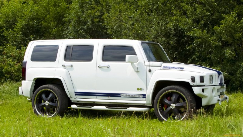 Hummer h3 White Tuning