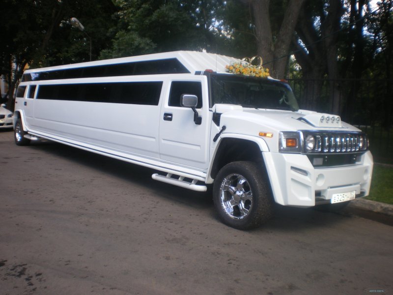 Hummer белый Хаммер лимузин