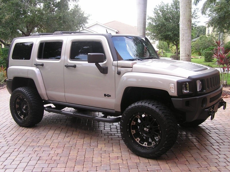 Hummer h3 Silver