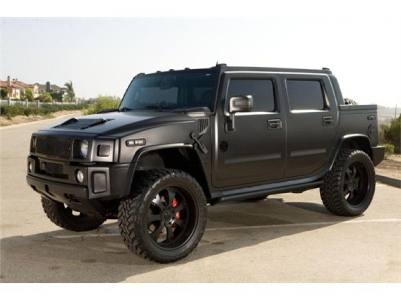 Hummer h2 Black Matte