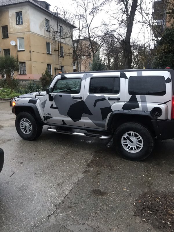Hummer h2 Camouflage