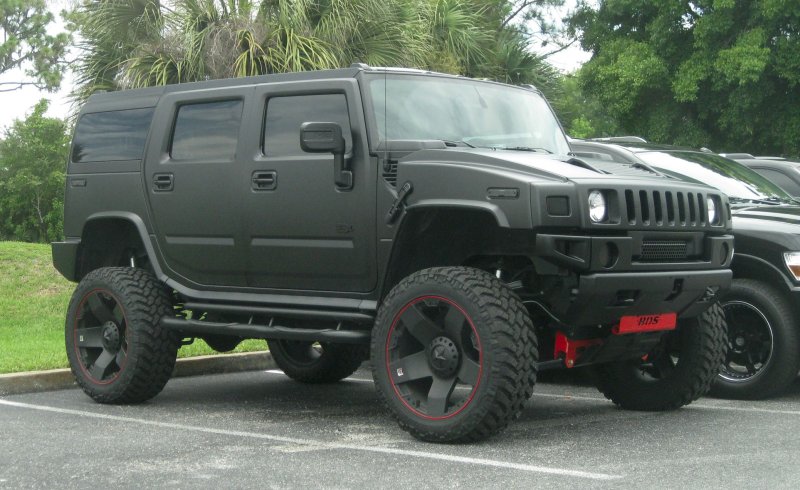 Hummer h2 Black Matte