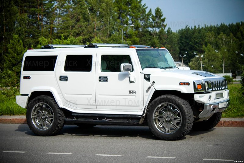 Hummer h2 White