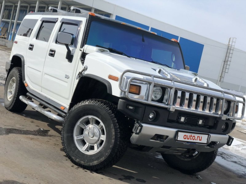 Hummer h2 белый
