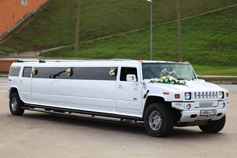 Hummer белый Хаммер лимузин