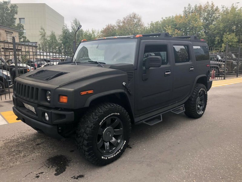 Hummer черный матовый