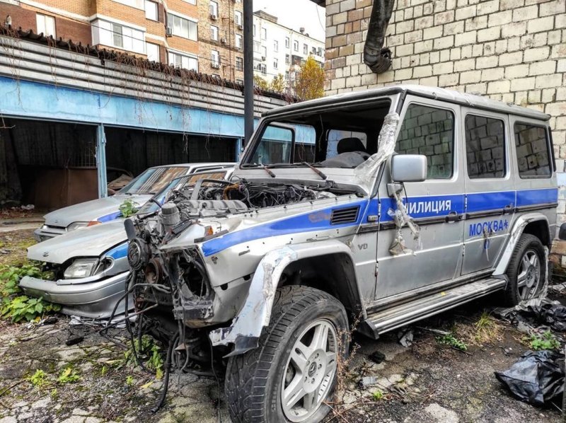 Мерседес Гелендваген полицейский