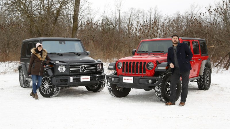 Jeep Wrangler vs g class