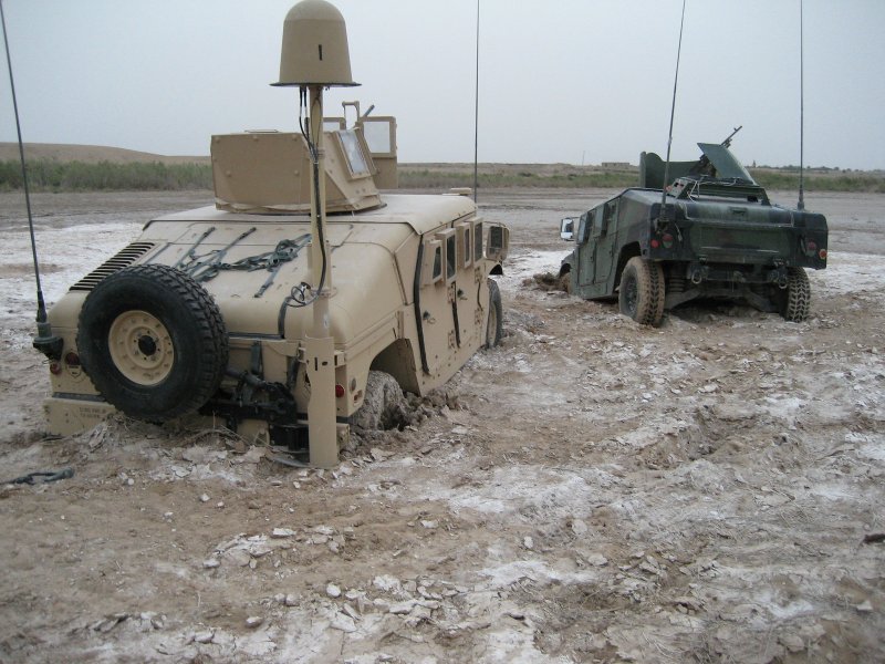 Застрявшая Военная техника