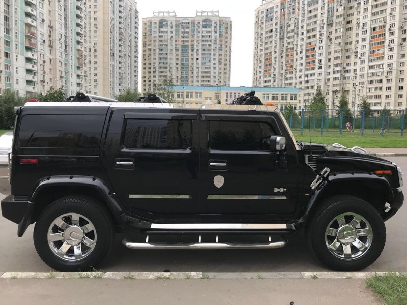 Hummer h2 черный