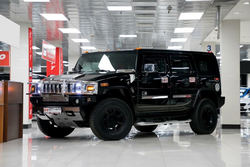 Hummer h2 черный