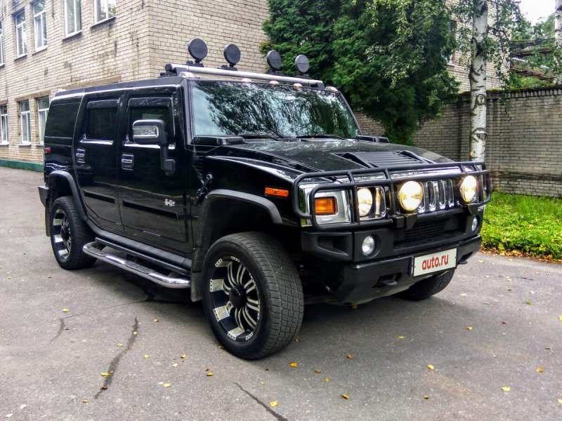 Хаммер н2 черный