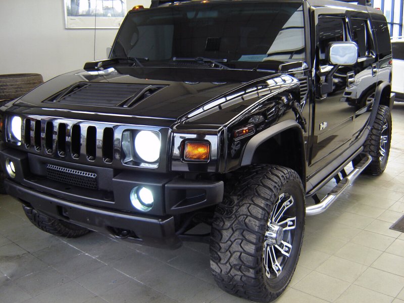 Hummer h2 черный