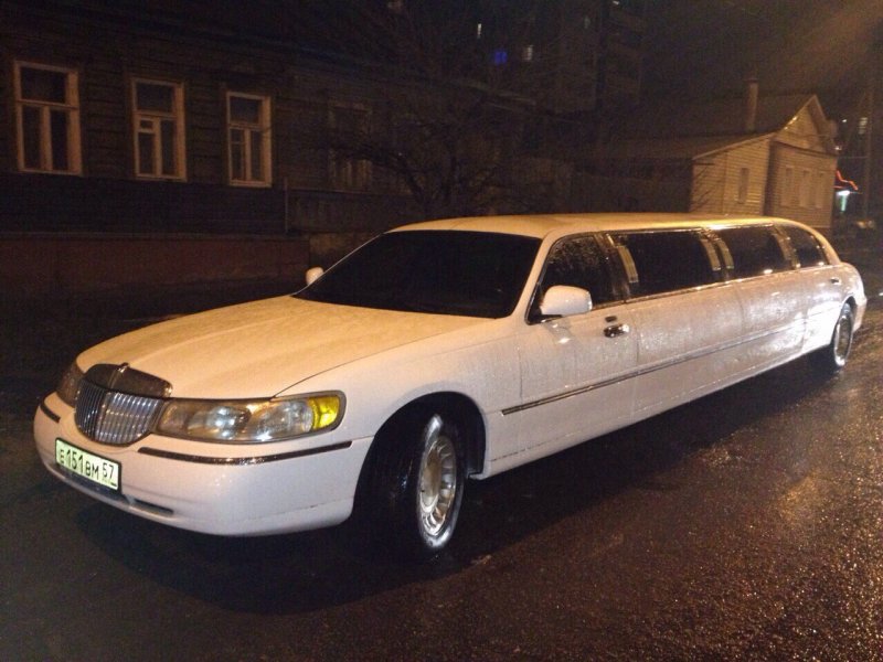 Белый Линкольн Россия 90е