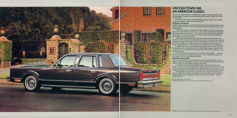 Lincoln Town car 1981