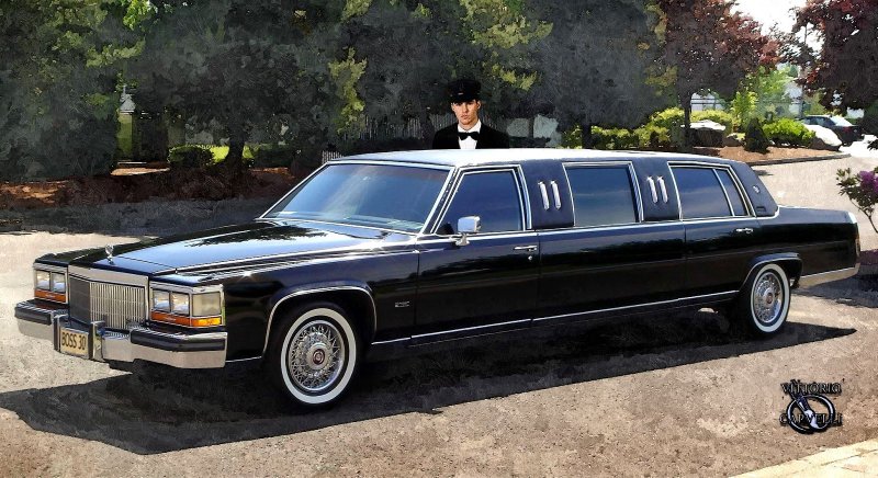 Cadillac Fleetwood Brougham 1989 лимузин