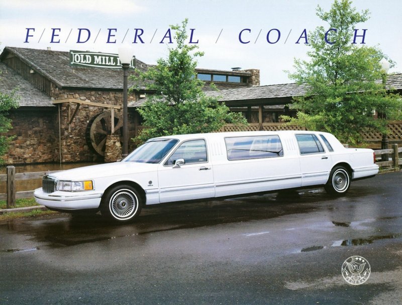 Lincoln Town car 1991 лимузин