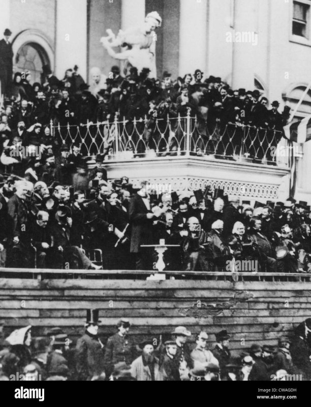 Abraham Linkoln inauguration