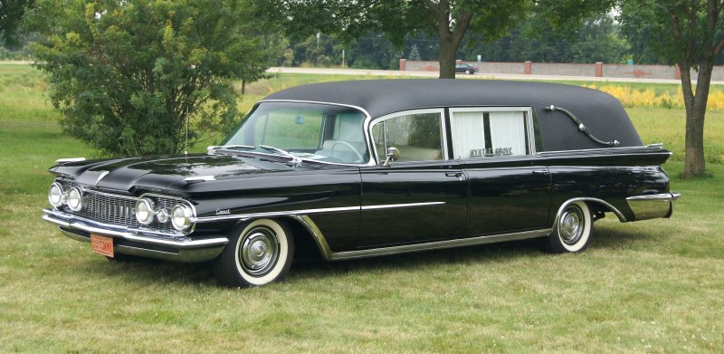Cadillac 1959 катафалк