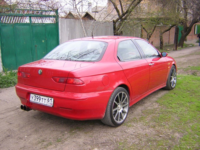 Alfa 156 Rosso Proteo