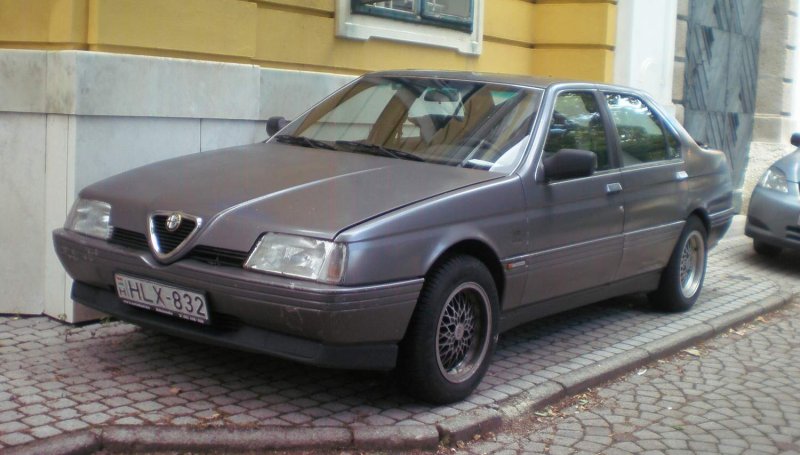 Alfa Romeo 164 1987 тонированная