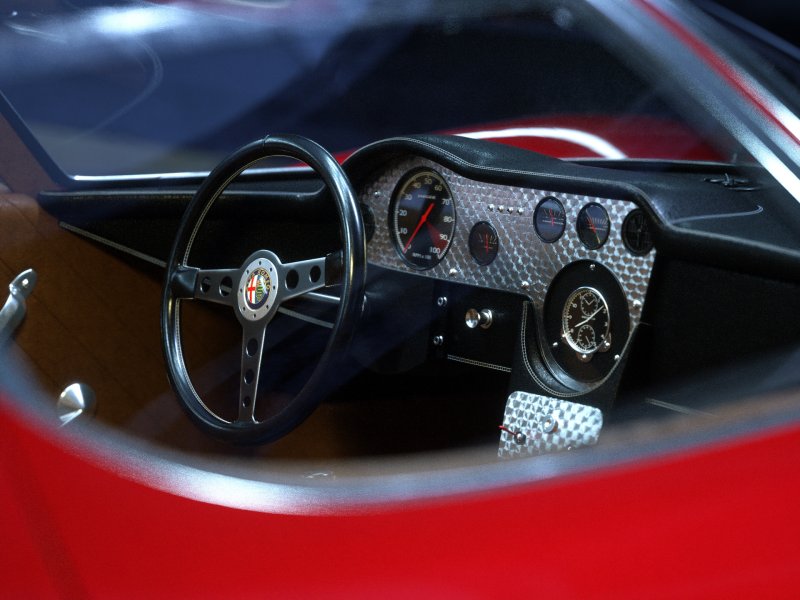 Alfa Romeo 33 Stradale салон