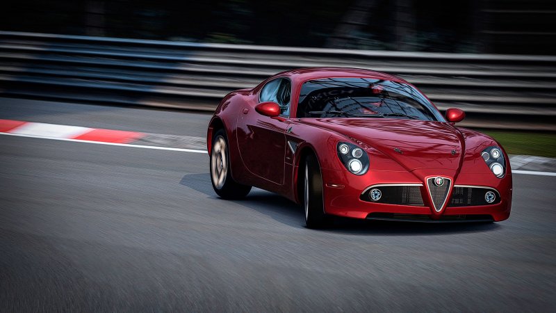 Alfa Romeo 8c 4k